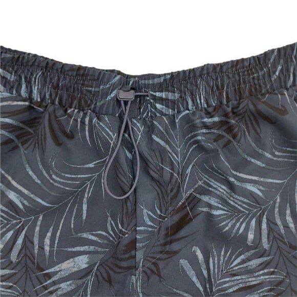 All In Motion Board Shorts Mens XL Green Tropical Print Summer Beach Outdoor - Picture 5 of 9